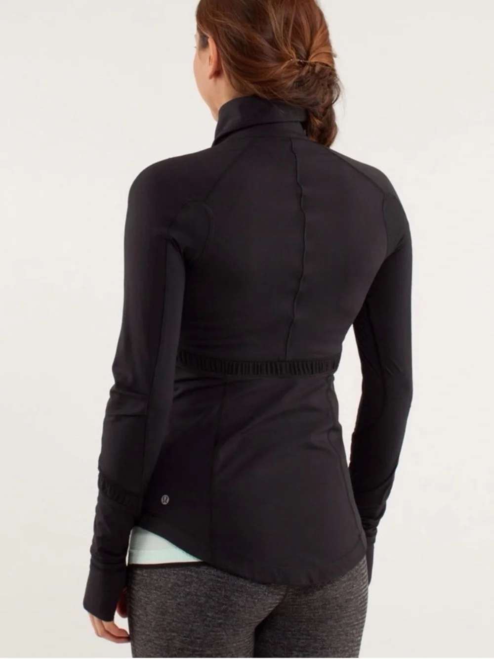 lululemon athletica Black Lightweight Half-Zip Utility Jacket